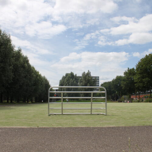 Voetbaldoeltjes Tube aluminium (1.5 x 0.75 m) 35 Trainingsdoel aluminium voor voetbal 1,5 x 0,75 meter